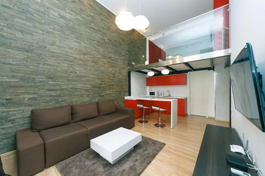 Лофт На Майдані Крещатик Kyjev Apartmán